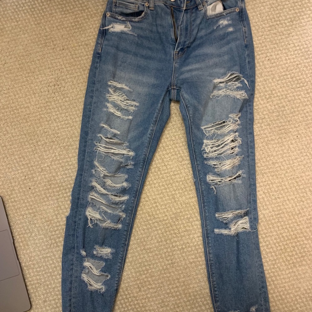American eagle mom jeans